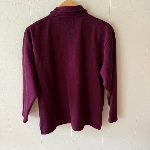 Vintage Embroidered Purple Cardigan with Beading - Picture 4 of 8